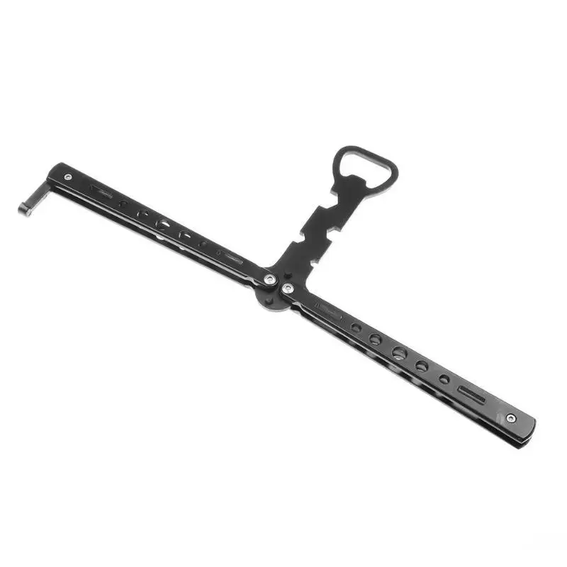 Нож в виде бабочки из нержавеющей стали открывалка с тупым лезвием для пива