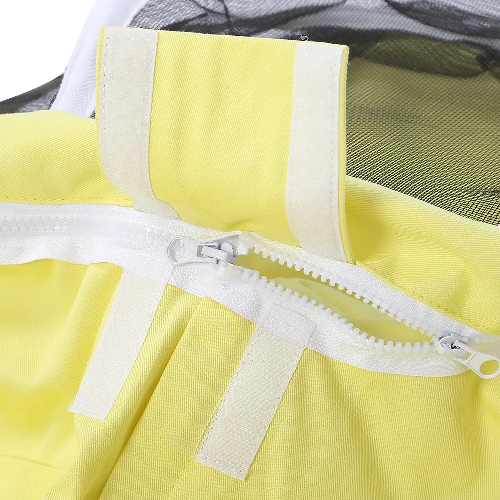 

Cotton Full Body Bee Keeper Suit Veil Hood Hat Anti-Bee Jacket Coat Special Protective Clothing Beekeeping Bee Suit Equipment