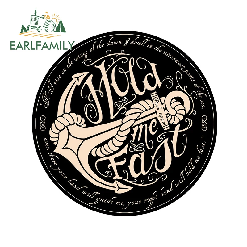 

EARLFAMILY 13 см x 12,7 см для якоря держите меня, быстрые водонепроницаемые автомобильные наклейки, детская комната, гоночный автомобиль, виниловая...