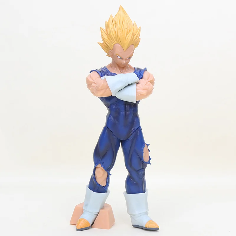 3530 28cm MSP Dragon Ball Z Master Stars Piece Son Goku Manga Dimension gohan Super Saiyan Vegeta PVC dragonball Action Figures model toy - Цвет: 3530 28cm