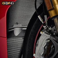 motorcycle aluminum radiator grille grill guard cover protector for ducati panigale v4 s panigale v4 r v4r v4s 2018 2019 2020