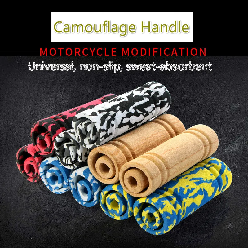 Детали для мотоцикла остров из волокна губка избиение сломанной кожи ручка