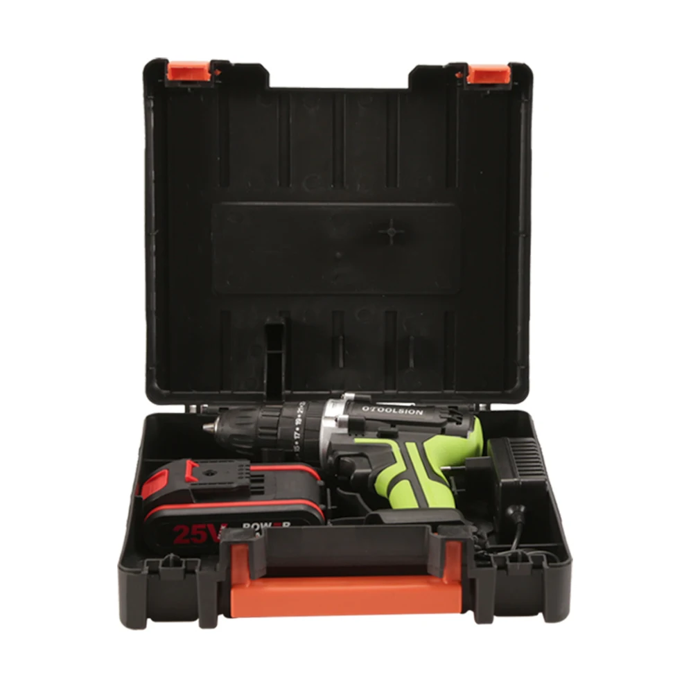 25V 1500mAh ударная беспроводная дрель беспроводной шуруповерт электроинструменты