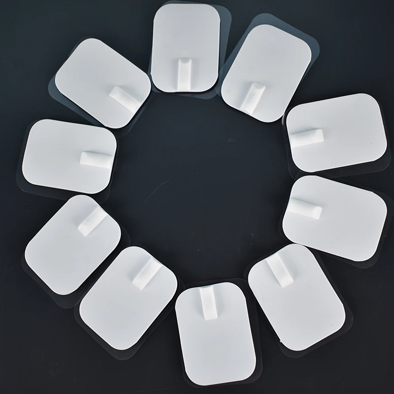 10 шт. = 5 пар/лот десятки электродных подушек массажер патчи контактный тип