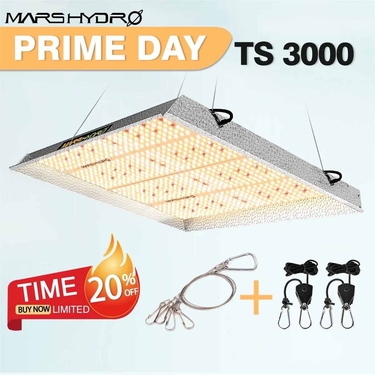 

Mars Hydro TS 3000W Full Spectrum Dimmable Led Grow Light Sunlike Quantum Board Phytolamp For Indoor Plants Hydroponic Systems
