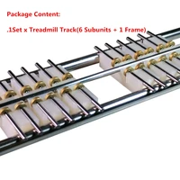 6pcs 50cm 1160 model train n scale diy accessories treadmill track without connecting line for n scale model of most brands