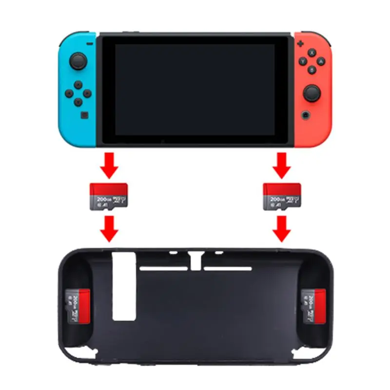 

Multi TPU Shell Soft Protective Case Guard Cover For Nintend Switch Handle Grip