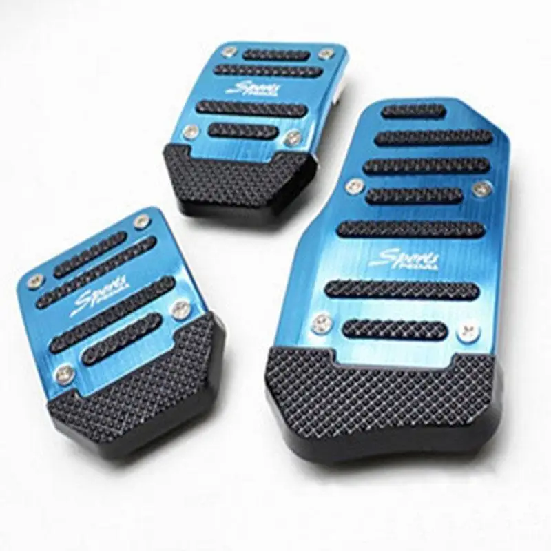 Универсальная Нескользящая муфта тормоза газа Автомобильная педаль Набор для