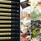 Высококачественный цветной металлический маркер для рисования G8J4, 10 шт.компл., Перманентная фоторучка для дизайна, канцелярские принадлежности для письма, скрапбукинга, стильных граффити