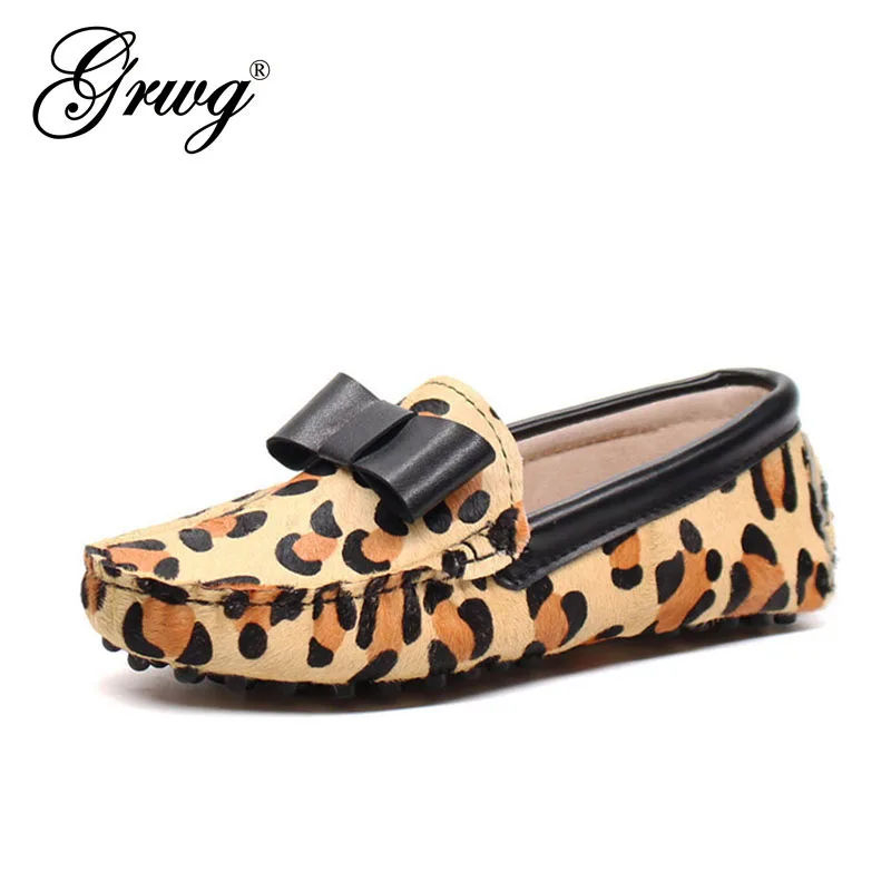 Новинка Модные женские туфли на плоской подошве из 100% натурального конского