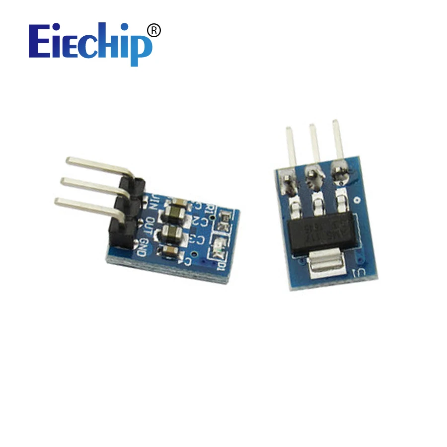 

5pcs/lot 5V To 3.3V DC-DC Step-Down Power Supply Module AMS1117 800MA DC DC Buck Converter Step Down Voltage Power Board