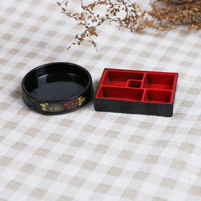 Дети DIY 1:12 кукольный домик фаст фуд игрушки для малышей Мини рисовая фри Ланч