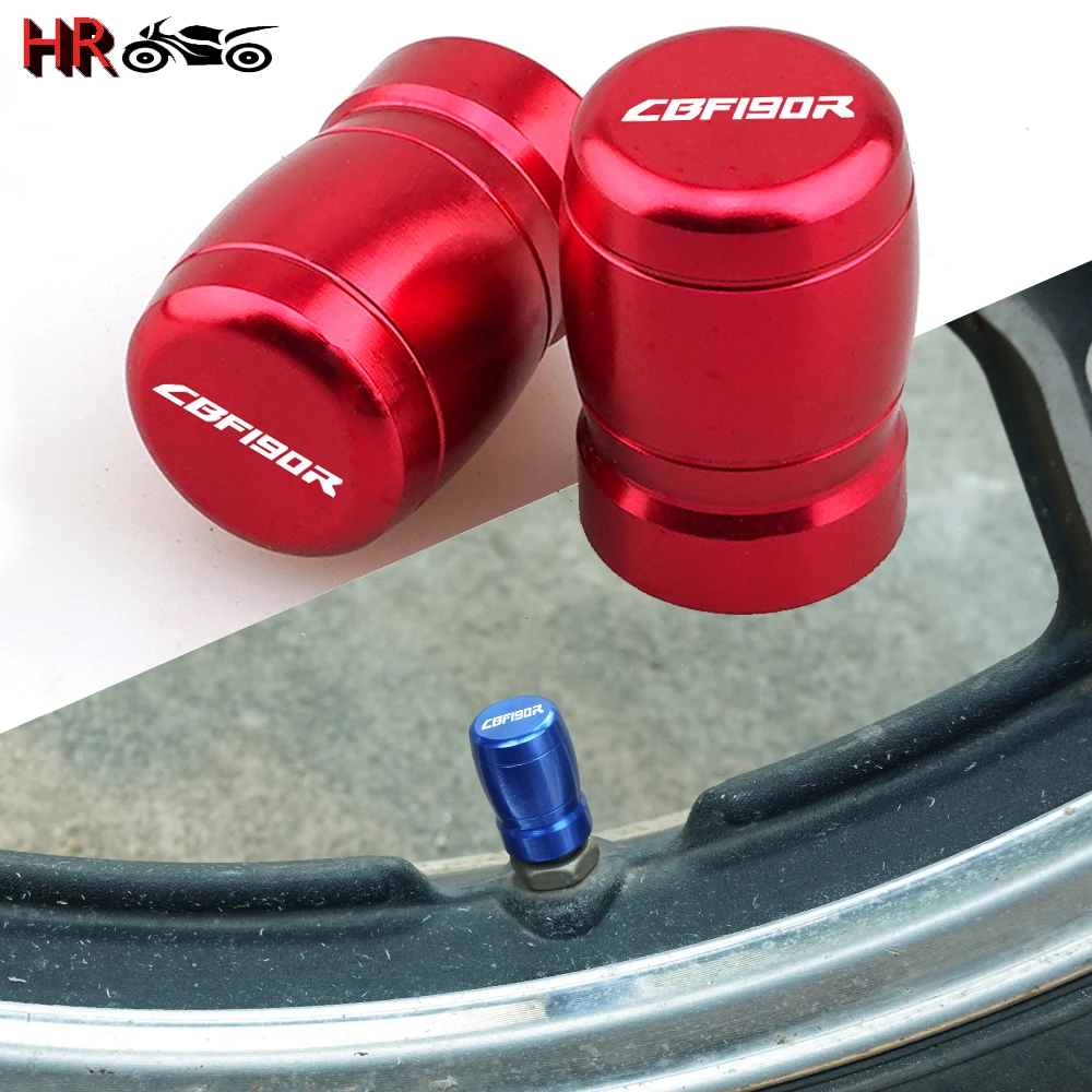 

For HONDA CBF190R CBF 190R All Years High Quality Motorcycle CNC Aluminum Accessories Wheel Tyre Valve Stem Caps Airtight Cover