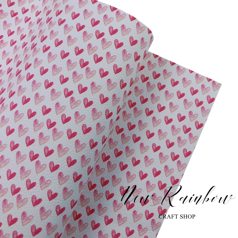 Радуга 30 х13 8 см/рулон искусственная кожа для бантов сережек поделок ручной