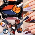 BORN PRETTY 1 коробка 3 цвета в 1 Soild крем-гель 20 г грязевая Толстая краска гель Полупостоянный замочить от УФ светодиодный Гель-лак для ногтей