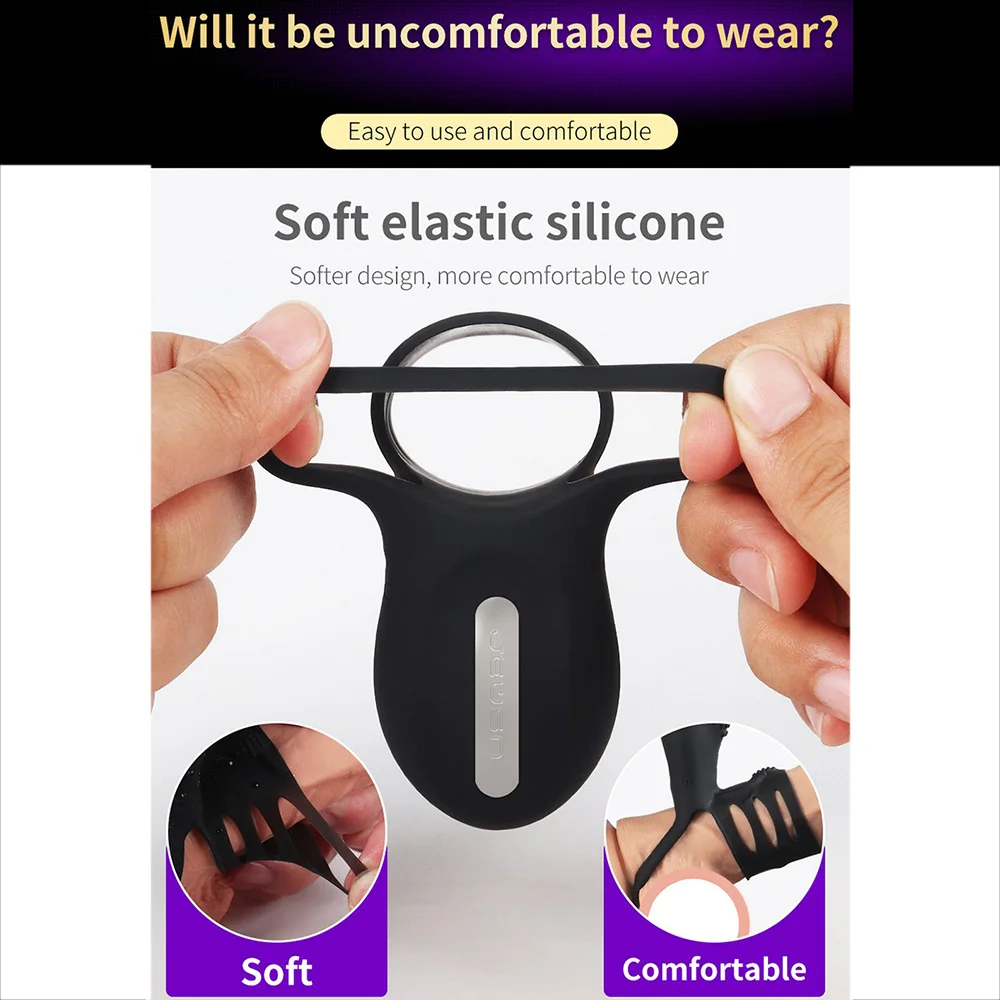 Кольцо вибратор на пенис Задержка эякуляции петух кольцо дистанционное