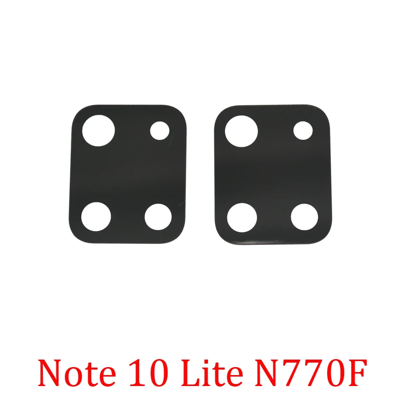 Стеклянный объектив для задней камеры Samsung Galaxy Note 10 Lite N770F N770 100%|Корпусы и рамки
