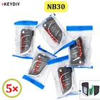 5 шт.лот KEYDIY 3 кнопки многофункциональный пульт дистанционного управления серии NB30 NB универсальный для KD900 URG200 KD-X2 все функции в одном