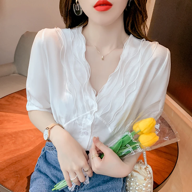 Лето 2021 новый дизайн сетчатый эластичный свободный топ с коротким