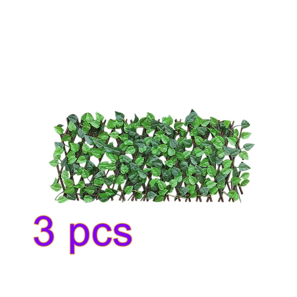 

Garden Fence Retractable Fence Artificial Leaf Garden Trelli Decoration Gates Privacy Expanding Wooden Landscaping Fence Balcony