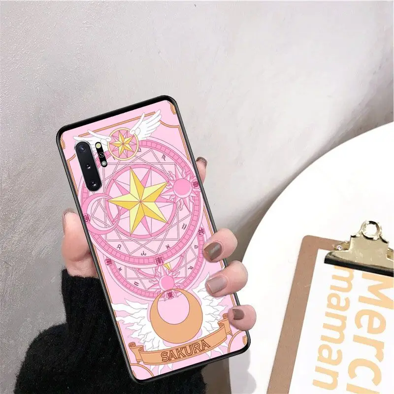 Чехол для телефона Cardcaptor Sakura чехол мобильных телефонов Samsung Galaxy S6 S6edge Note3 4 5 note 7 8 9