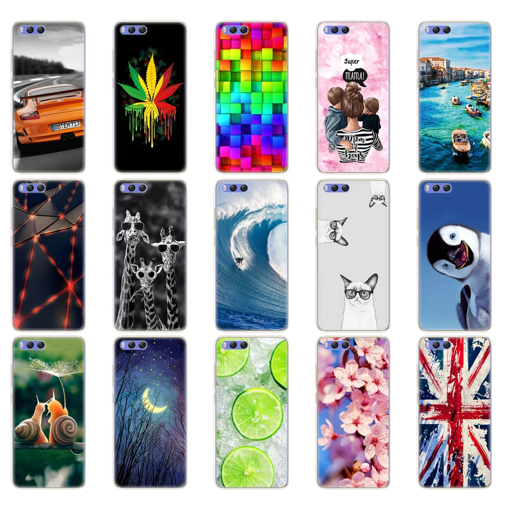 Phone Case For xiaomi Mi 6 Cover for Mi6 Xiomi mi6 back Soft silicon Shell xiaomi6 | Мобильные телефоны и аксессуары