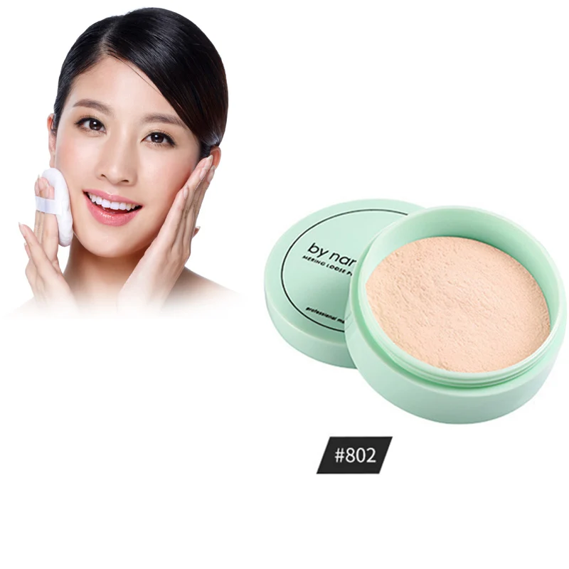 Горячая полупрозрачная прессованная свободная пудра с слоеным гладким лицом