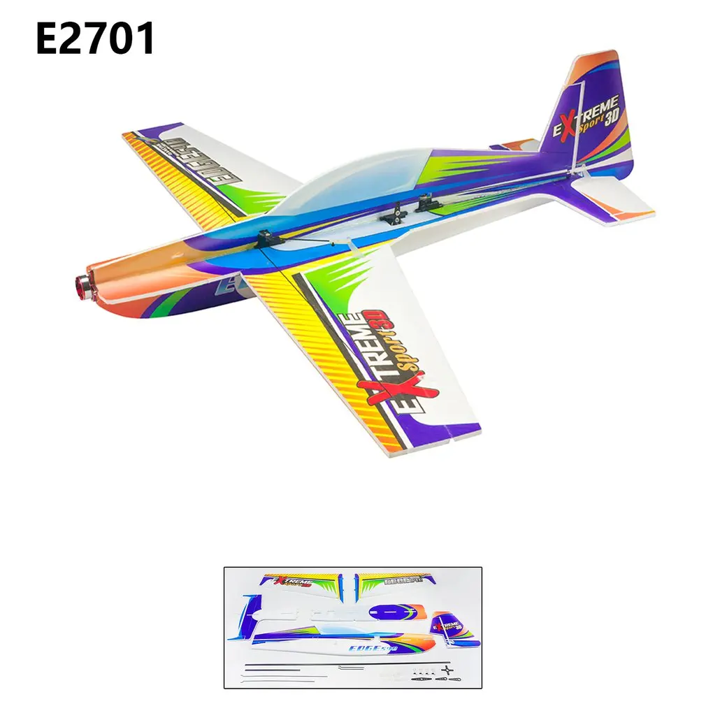 

3D Летающий пенополипропилен RC самолет Xtreme спортивная модель 710 мм Комплект крыльев игрушка самая легкая для помещений на улице подарок для ...