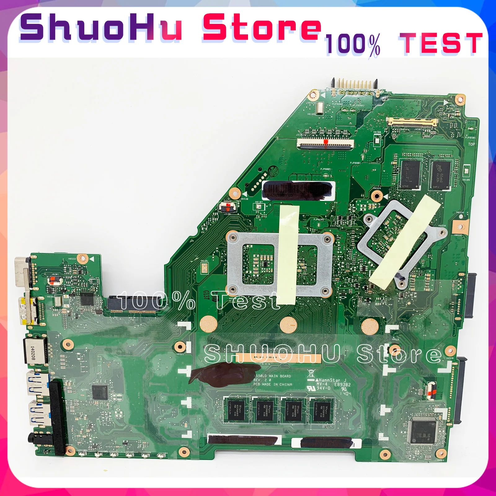 KEFU для ASUS X550LA X550LD X550LC Y581L A550L R510L Y583L I7 4500U GT840MLaptop материнская плата