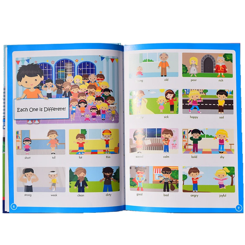 Children English Learning Sound Book 1000 Words for pre-school kids support Talking pen factory price | Игрушки и хобби