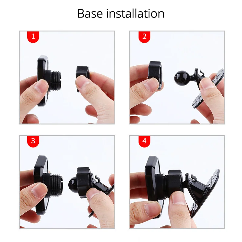 anmone magnetic car holder for iphone samsung mobile phone holder stand car air vent magnet mount gps support car phone holder free global shipping