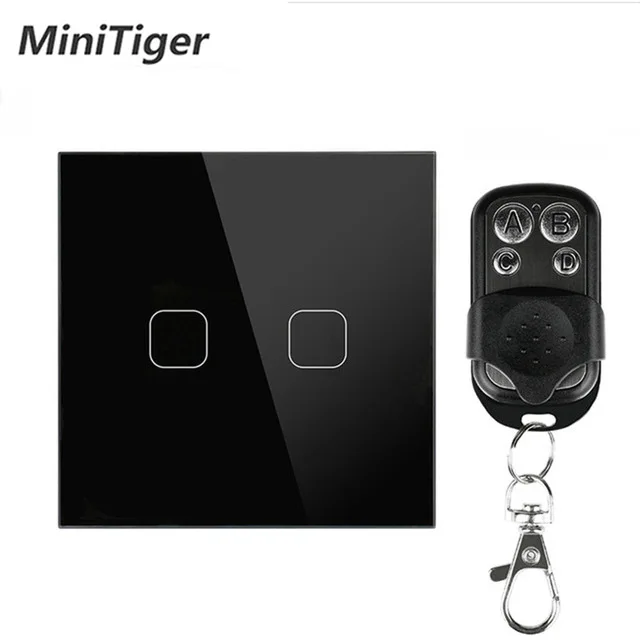 Сенсорный выключатель Minitiger европейского стандарта Электрический сенсорный 1