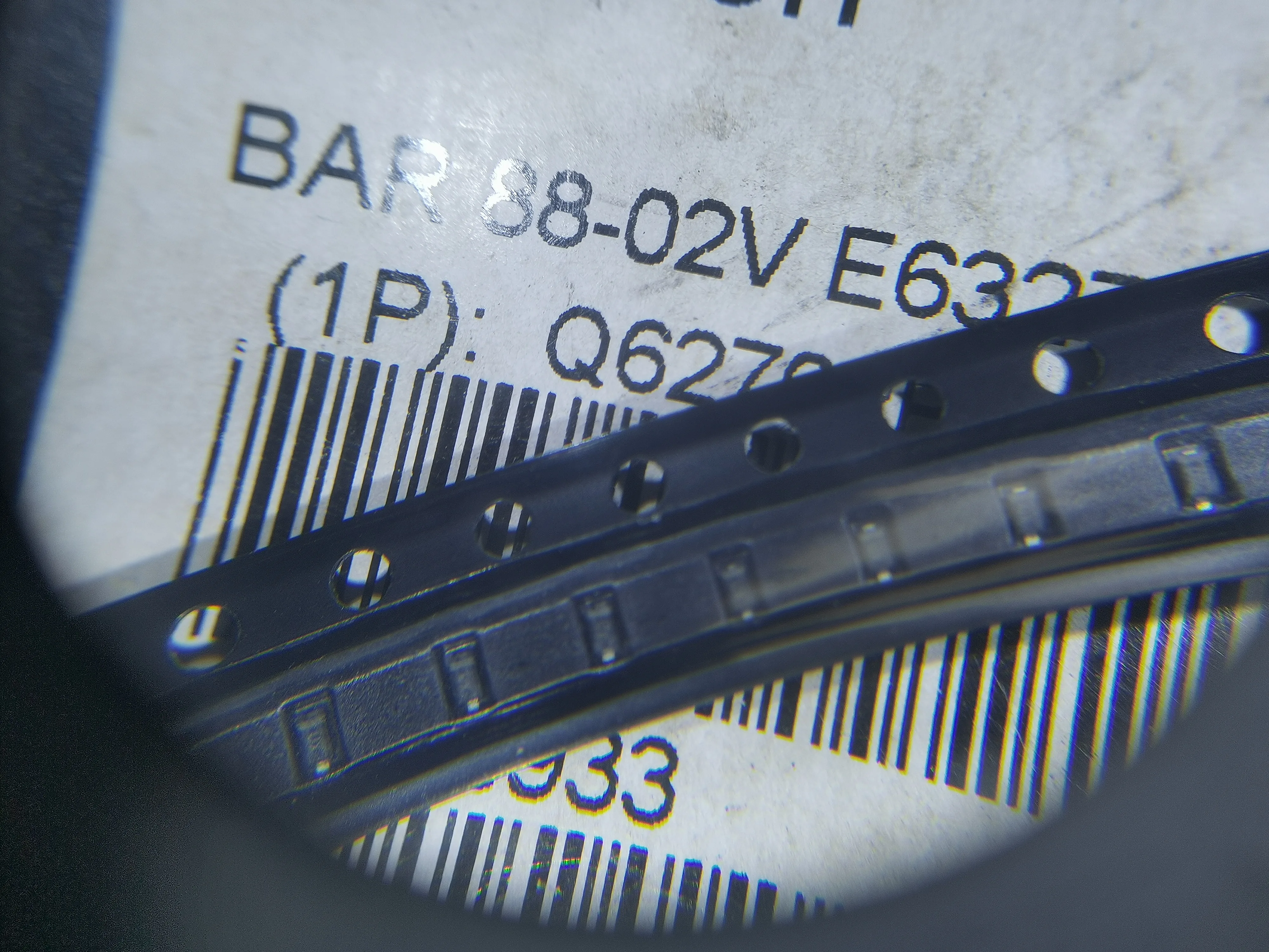 

20PCS new original BAR88-02VE6327 BAR88 RF DIODE PIN 80V 250MW