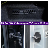 accessories inner door lock rust waterproof seat below heat floor air vent outlet cover for vw t cross t cross 2019 2021