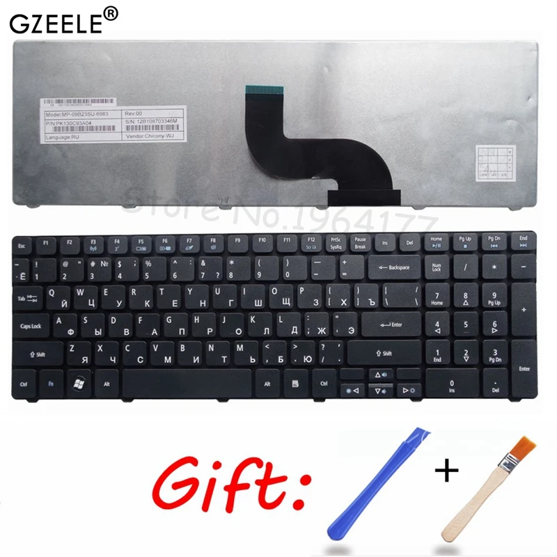 Русская клавиатура для ноутбука Packard Bell NE71B Q5WTC Z5WT1 V5WT2 Q5WV1 Z5WT3 Z5WTC LE EG70 EG70BZ PEW96