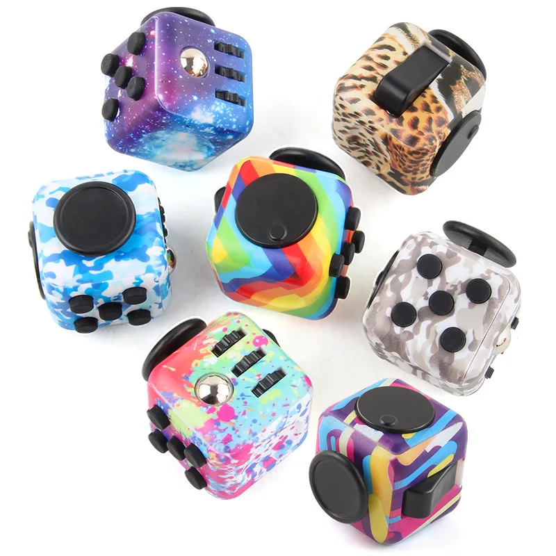 

Stress Relief Dice Toy Decompression Dice Antistress Toys Anti-stress Kids Anti Stress Games Toys For Adults