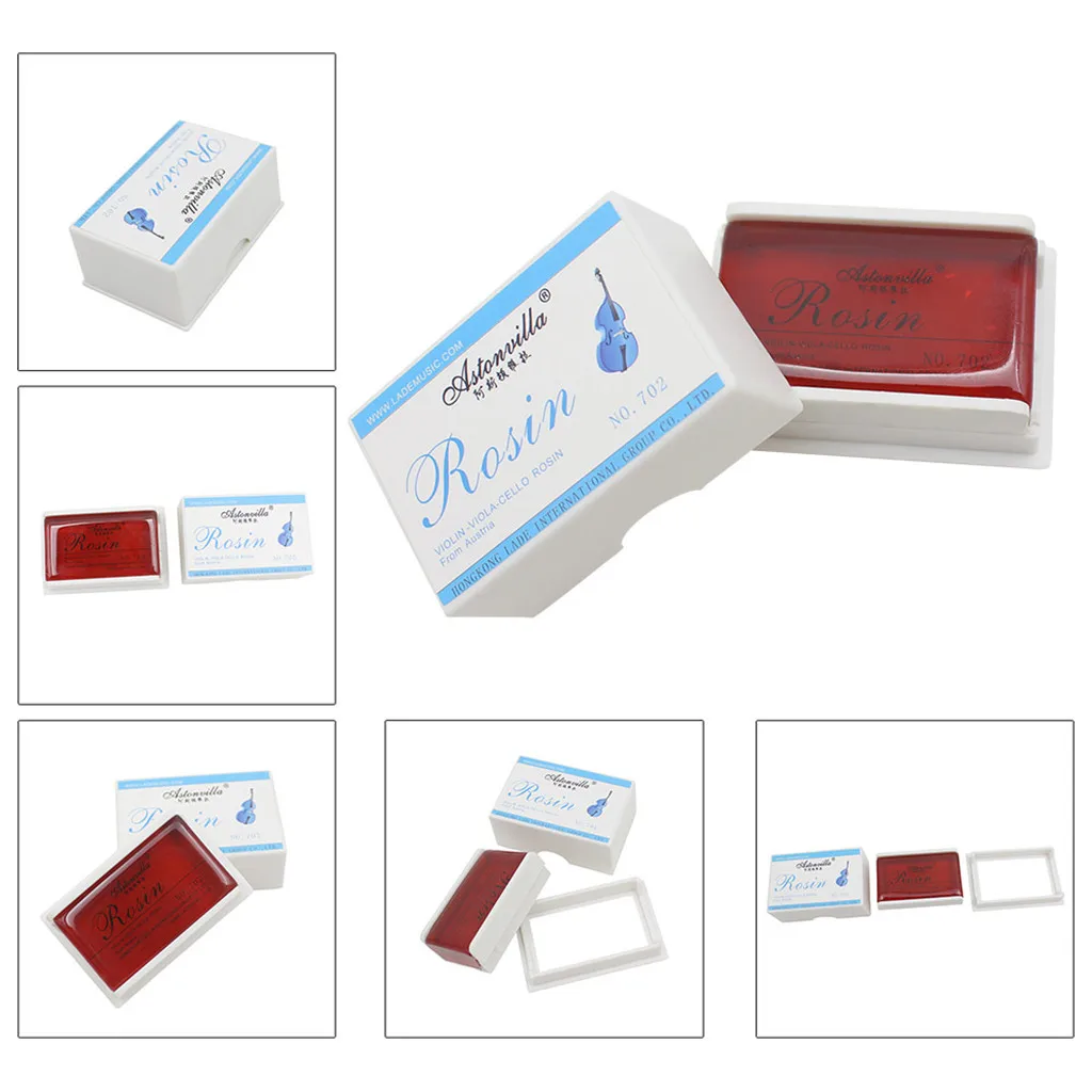 

Glassy Red Rosin for Violin Viola String Musical Instrument Resin Parts