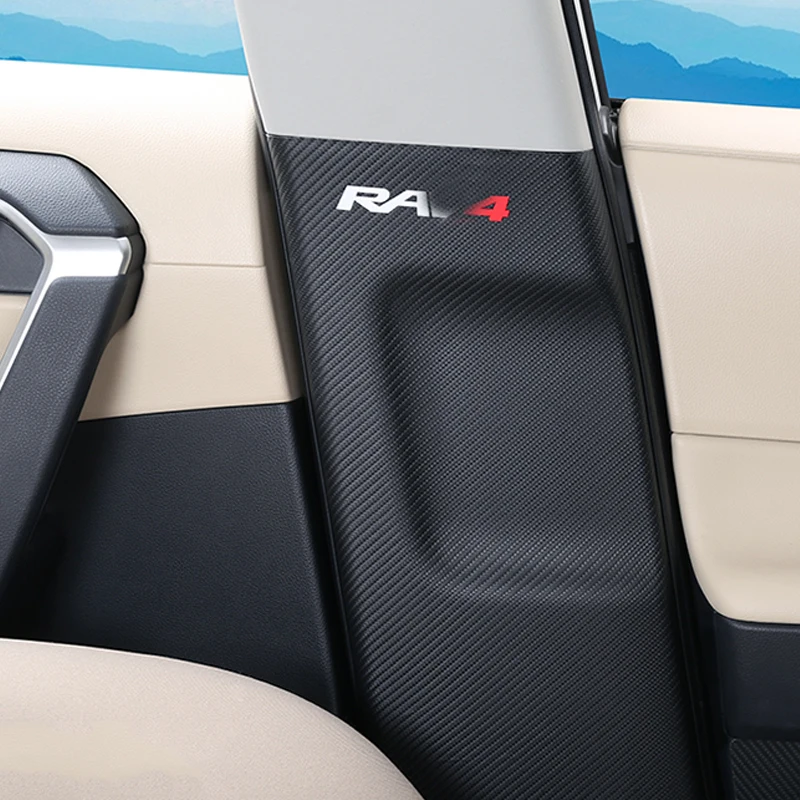Модифицированные наклейки для интерьера Rav4 BC-столб центр стойка Анти--удар