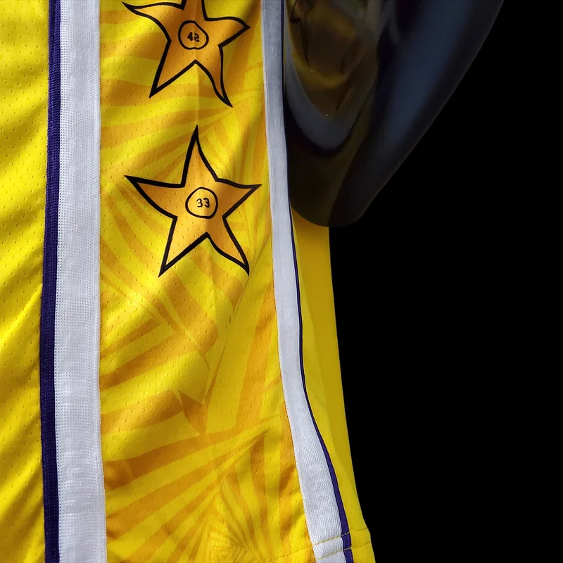 

DAVIS #3 V-neck City Edition yellow basketball jersey men jerseys shirt sport shirts vest best quality