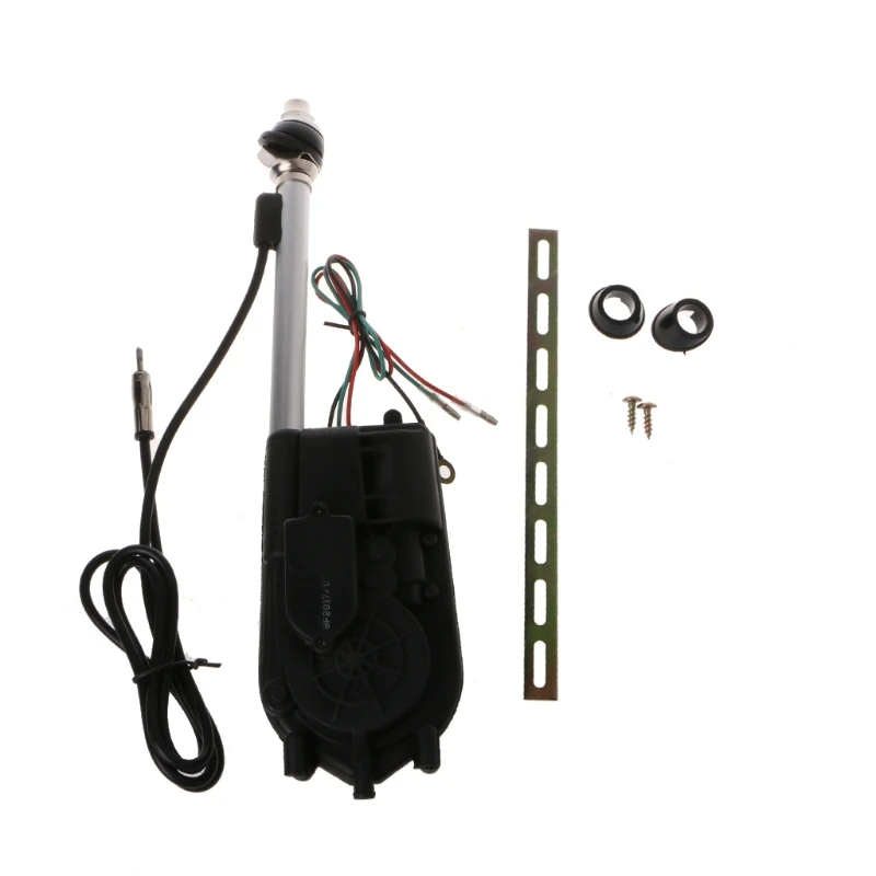 

12 В Универсальный Автомобильный AM FM радиоприемник Электрический автоматический комплект антенны