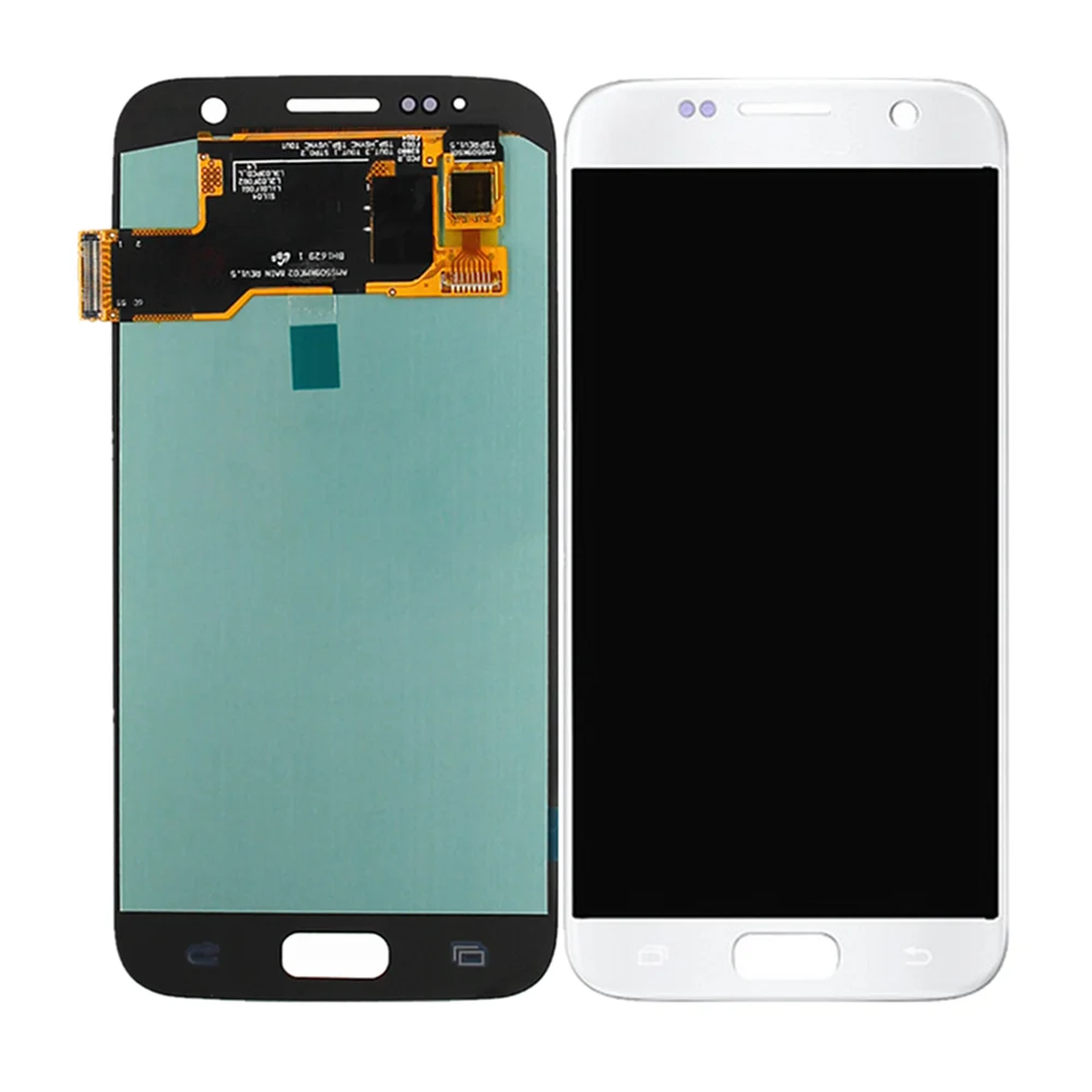 ЖК-дисплей для Samsung S7 G930 G930F сенсорная панель дигитайзер в сборе SAMSUNG запасная