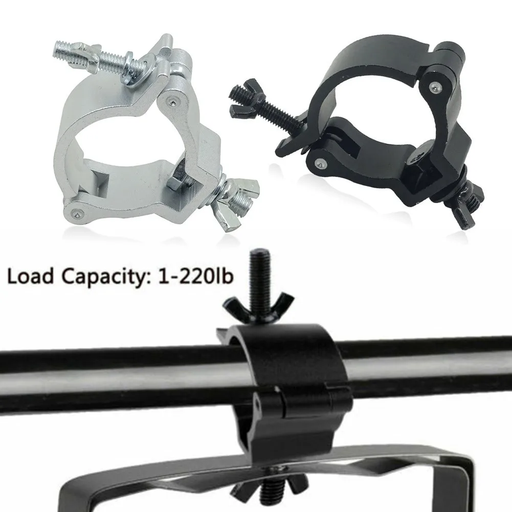 

Stage Lighting Hook Clamp O-Clamps 2 Inch Heavy Duty DJ Light Mount Hanger Hook Bracket For Truss Theatre Security Lights