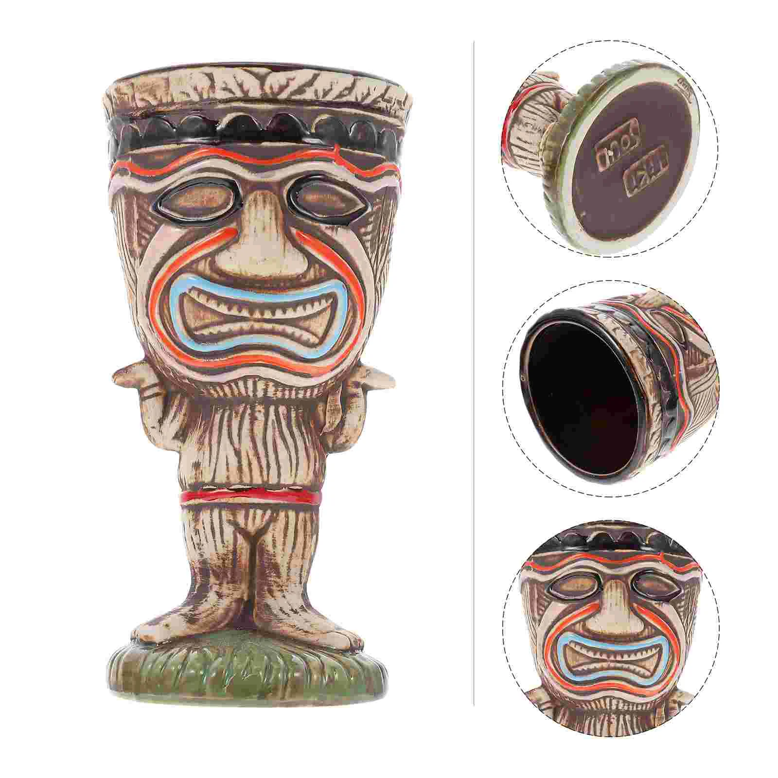 

1Pc Home Bar Mug Practical Ceramic Cocktail Cup Unique Collective Cup Gift