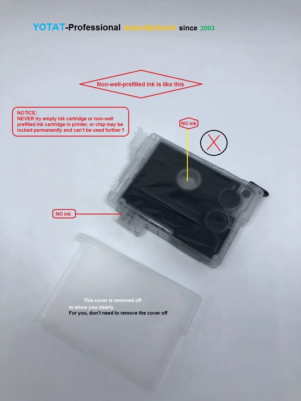 YOTAT многоразовый чернильный картридж T1811 T1812 T1813 T1814 для Epson Expression Home XP30 XP302 XP305 XP402