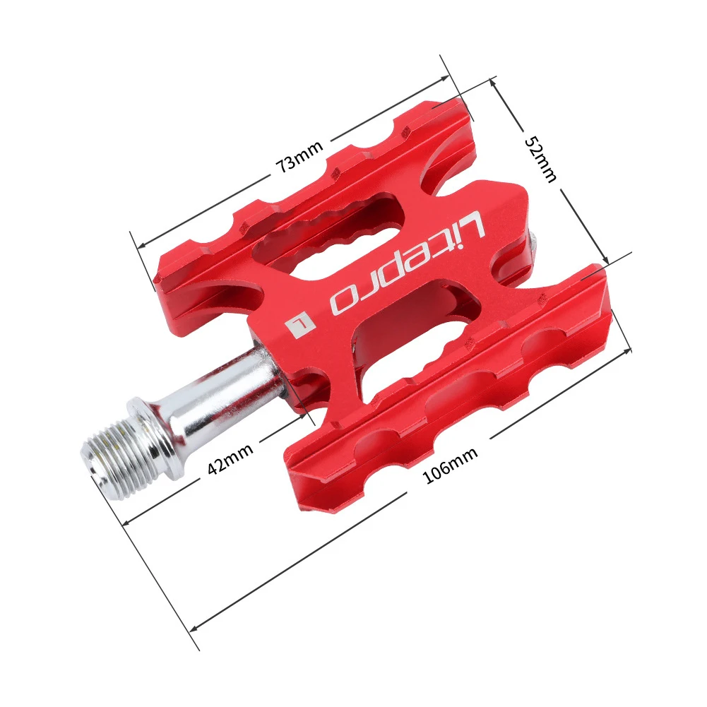

2021 MTB Bike Pedal Anti-Slip Sealed Bearing Bicycle Flat Pedals Waterproof And Dustproof Metal Pedal For Mountain/Road Bikes