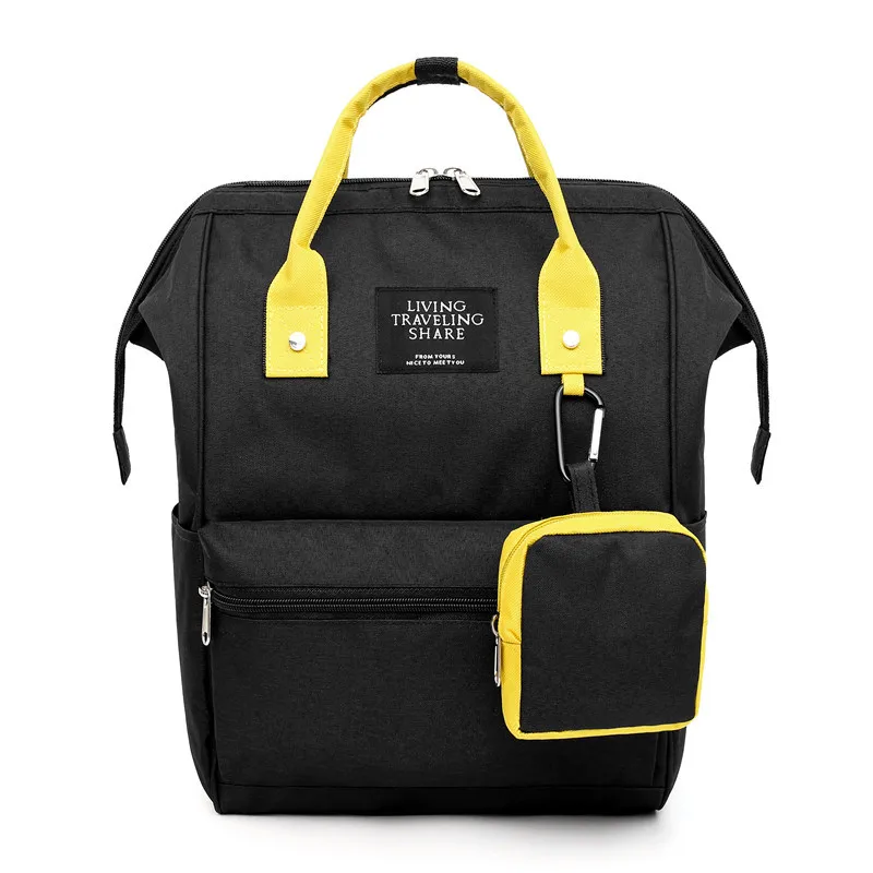 

Multifunctional Mummy Bag Fashion Leisure BackpackLarge-capacity Waterproof Outing Mother Baby Pregnant Woman Bag Christmas Gift