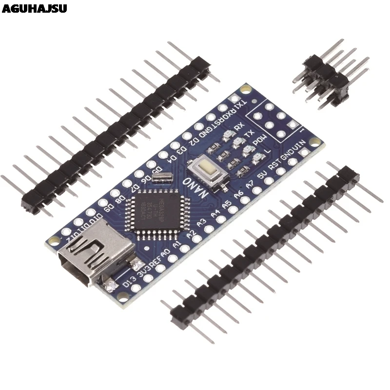 Nano 1 шт. мини USB с Загрузчиком 3 0 контроллер совместимый arduino CH340 драйвер 16 МГц NANO V3.0