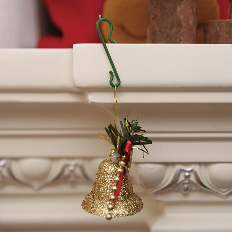 50 шт. рождественские украшения крючок Рождественская елка украшение кулон кукла