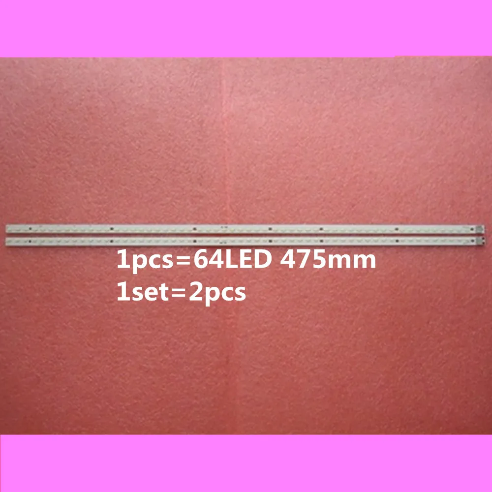 Новинка 2 шт. 64 светодиодный 475 мм подсветка stirp для TH L42E30W LG 42F1 42F102 NLAW20103R NLAW20103L 111116A