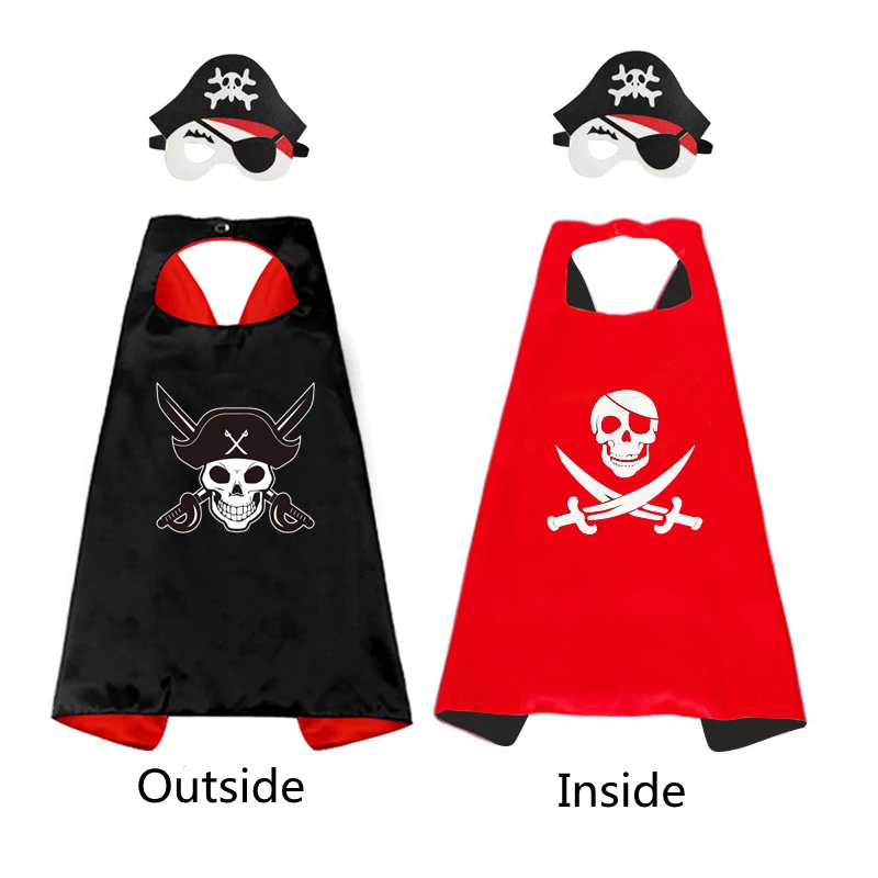 

Halloween Costumes for Kids Boys Girls Children Gold Stamping Stars Cloak Hat Double-sided Print Cape Cosplay Halloween Costume